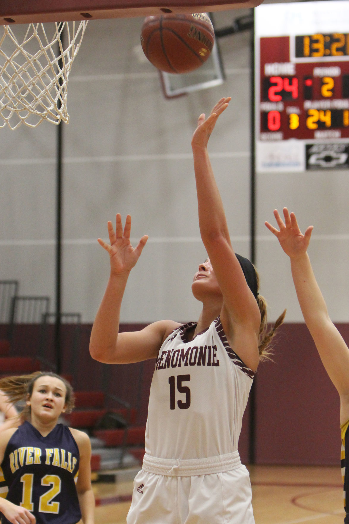 River Falls at Menomonie girls basketball 2-23-19